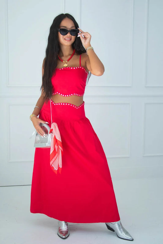 classic crush studded scallop set