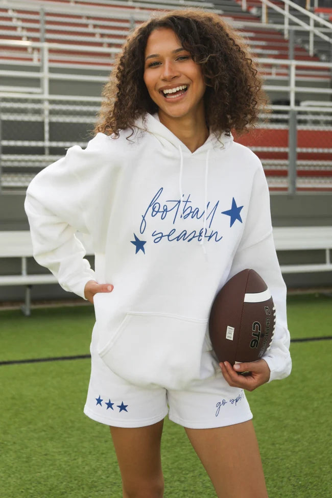 charlie southern: go sports sweat shorts - blue