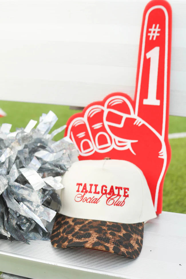 charlie southern: tailgate social club trucker - cheetah