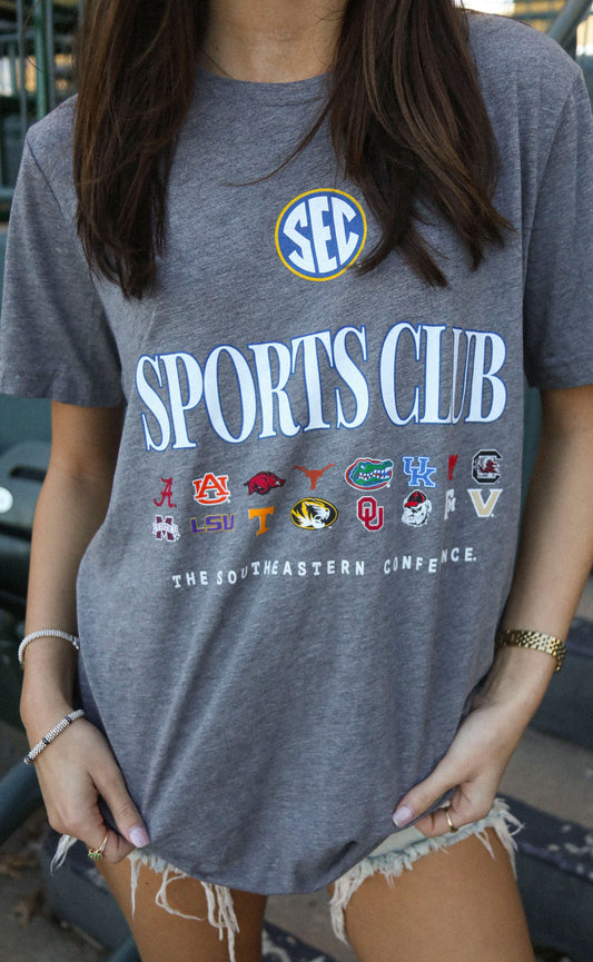 charlie southern: sec sports club heathered t shirt