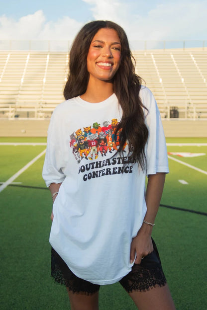 charlie southern: sec family comfort colors t shirt