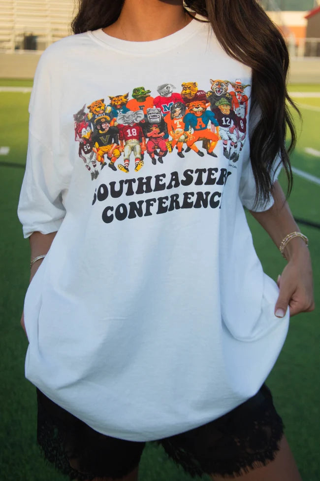 charlie southern: sec family comfort colors t shirt