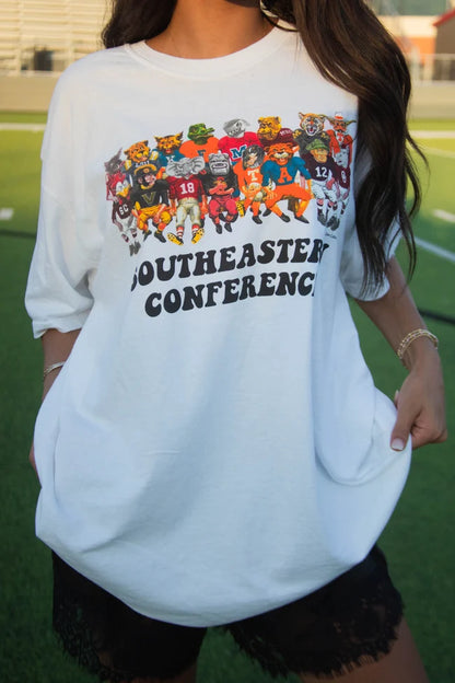 charlie southern: sec family comfort colors t shirt
