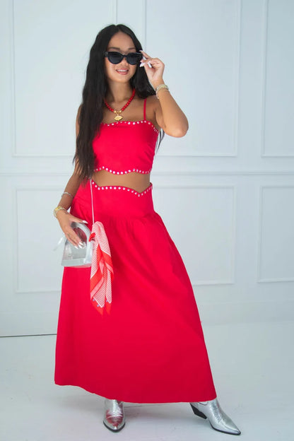 classic crush studded scallop set
