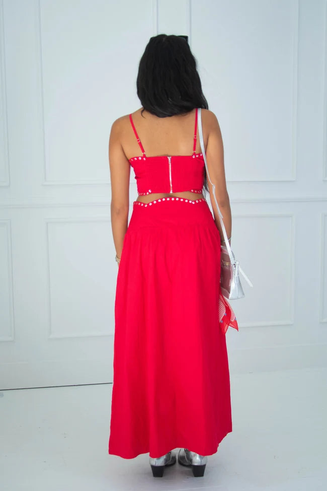 classic crush studded scallop set