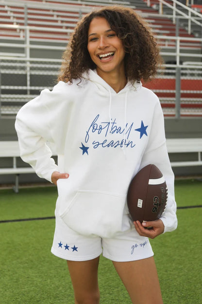 charlie southern: go sports sweat shorts - blue
