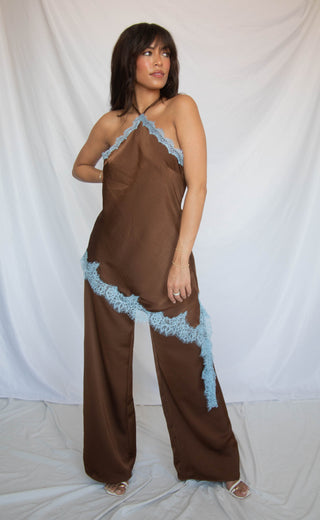 a night to remember satin jumpsuit