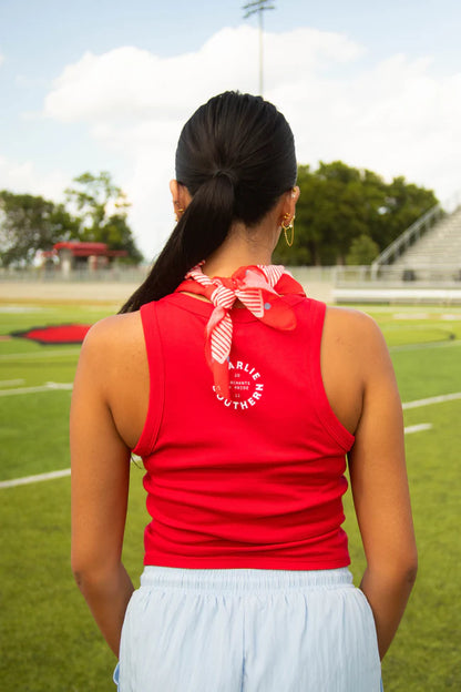 charlie southern: gameday star tank - red