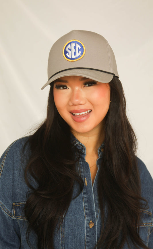 charlie southern: sec rope trucker hat - grey