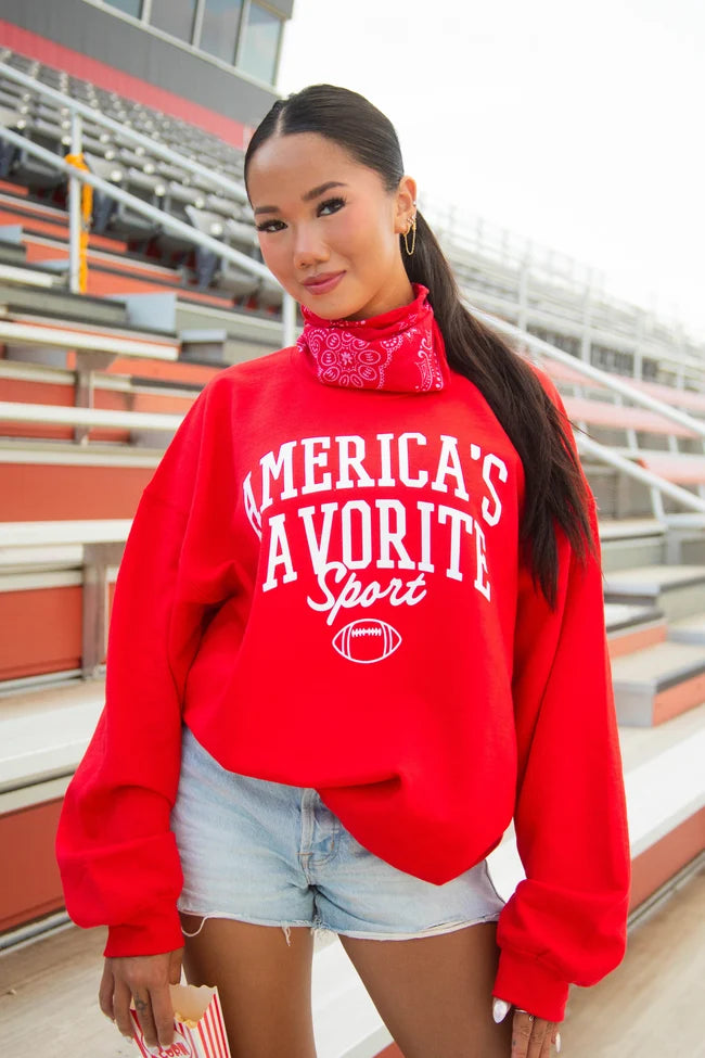 charlie southern: america's favorite sport sweatshirt
