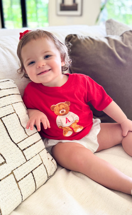 charlie southern: arkansas teddy kids tee