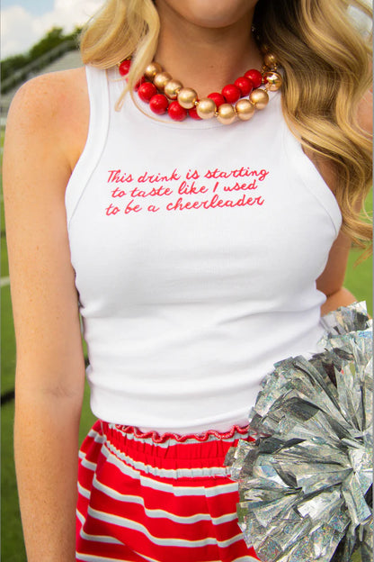 charlie southern: used to be a cheerleader tank