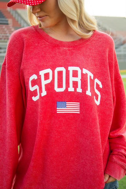 friday + saturday: sports flag cord