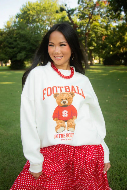 charlie southern: sec teddybear mock neck