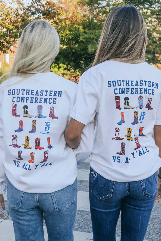 charlie southern: sec boot sweatshirt